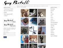 Tablet Screenshot of portelli-sculptor.co.uk